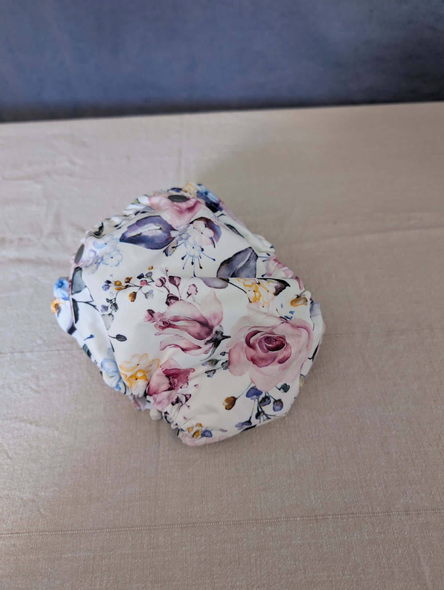 Couche lavable - Fleurs (Tout en 2)