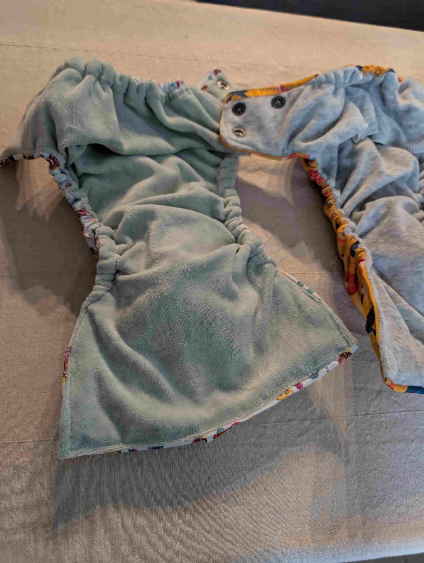 Couche lavable - Océan - Tout en 1