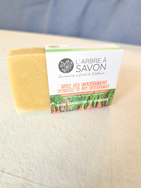 Savon à la carotte