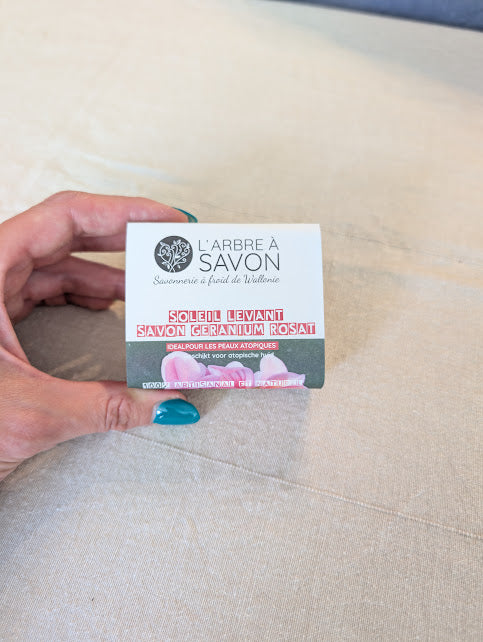 Savon géranium