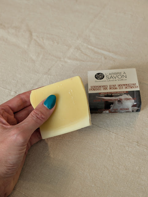 Savon au lait de chèvre