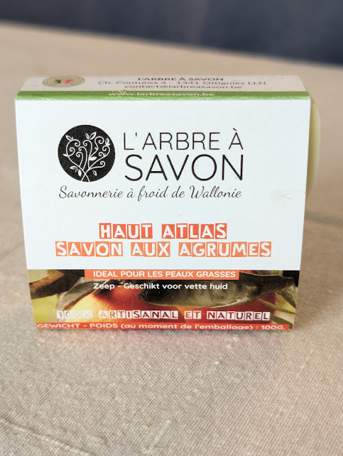 Savon aux agrumes