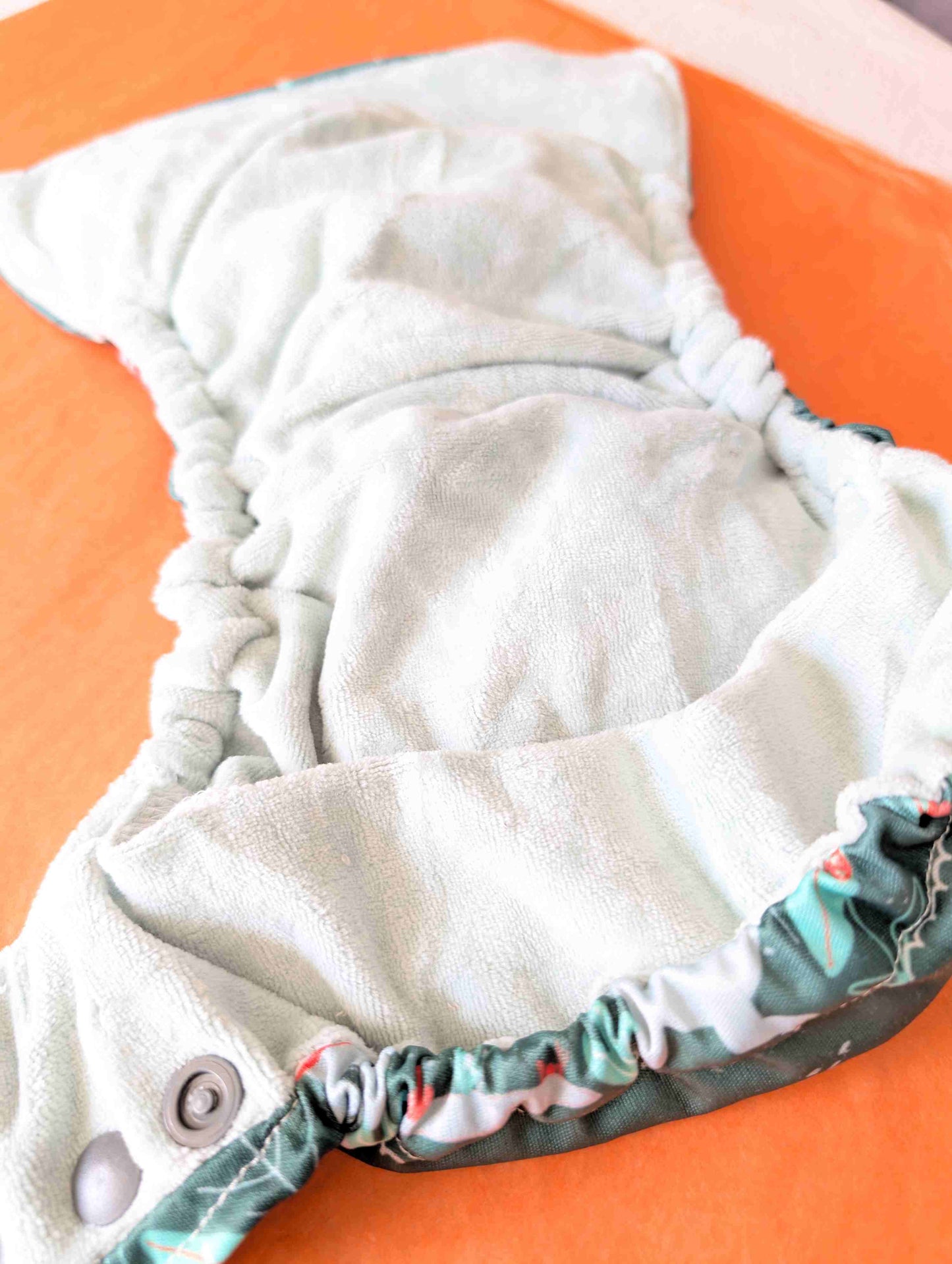 Couche lavable -  Crocodiles - Tout en 1